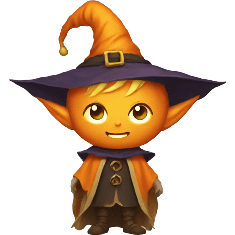 pumkin elf wizard emoji