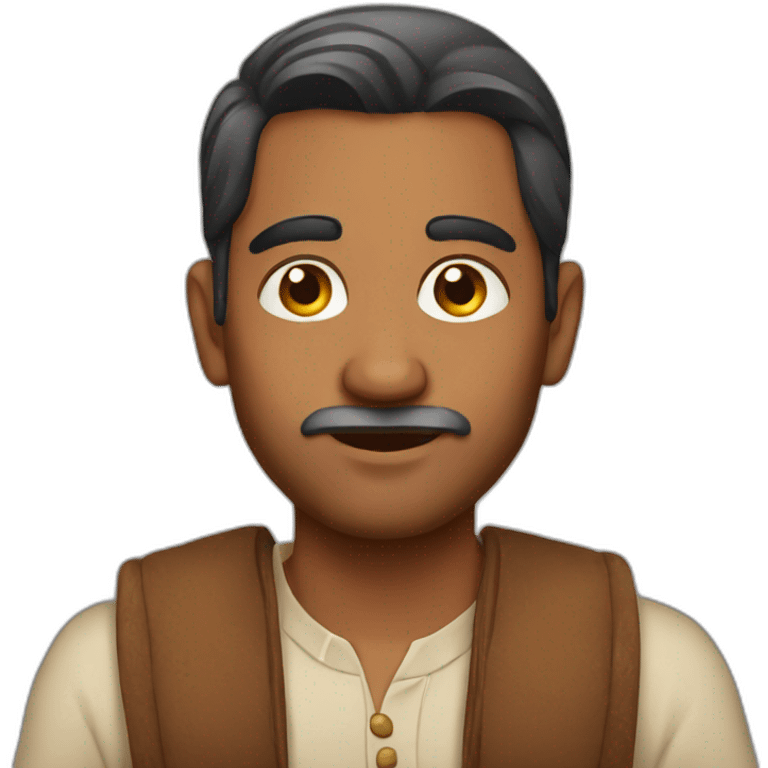 indian man emoji