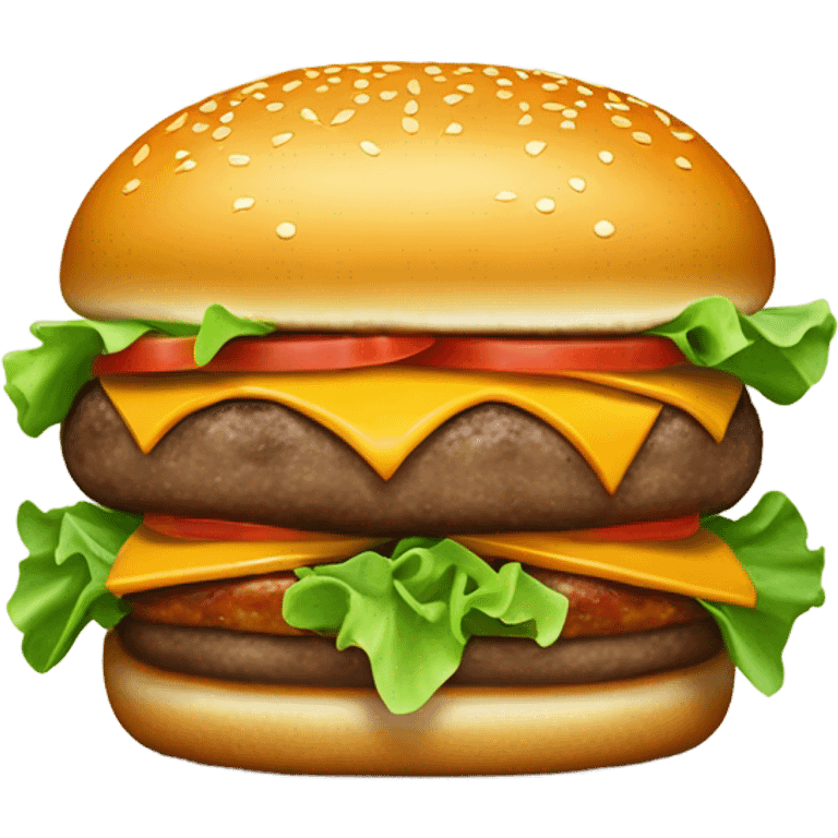 juicy cheeseburger  emoji