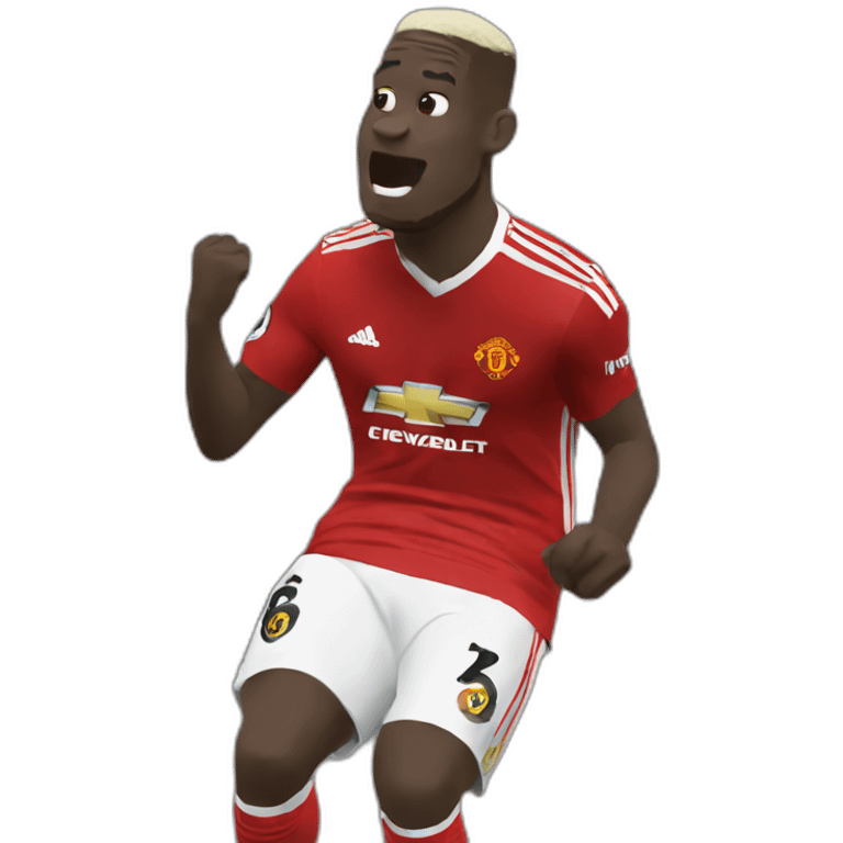 pogba en dab emoji