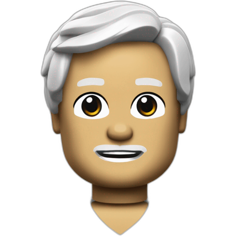 Waler white in lego emoji