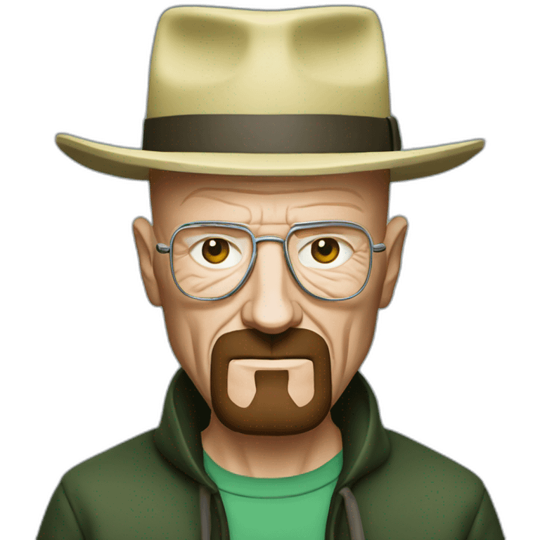 Breaking bad heisenberg emoji