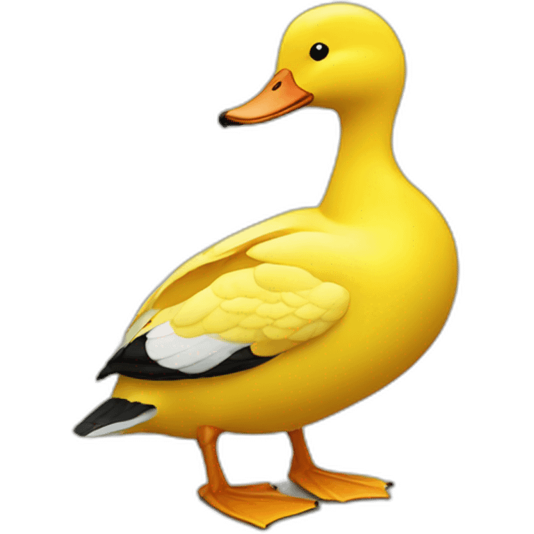 yellow duck emoji