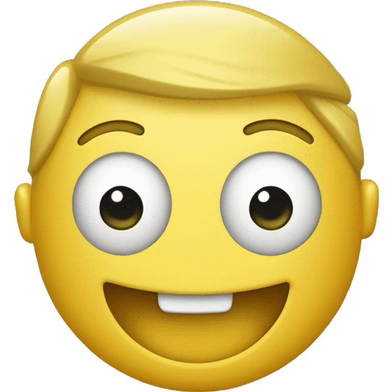 yellow face smiling with thumbs up emoji