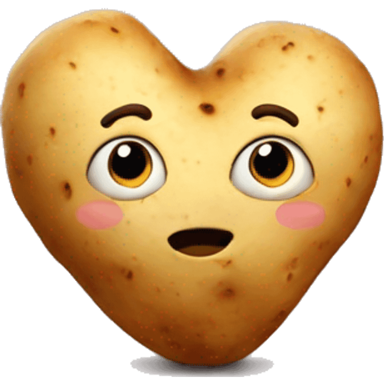  potato heart emoji