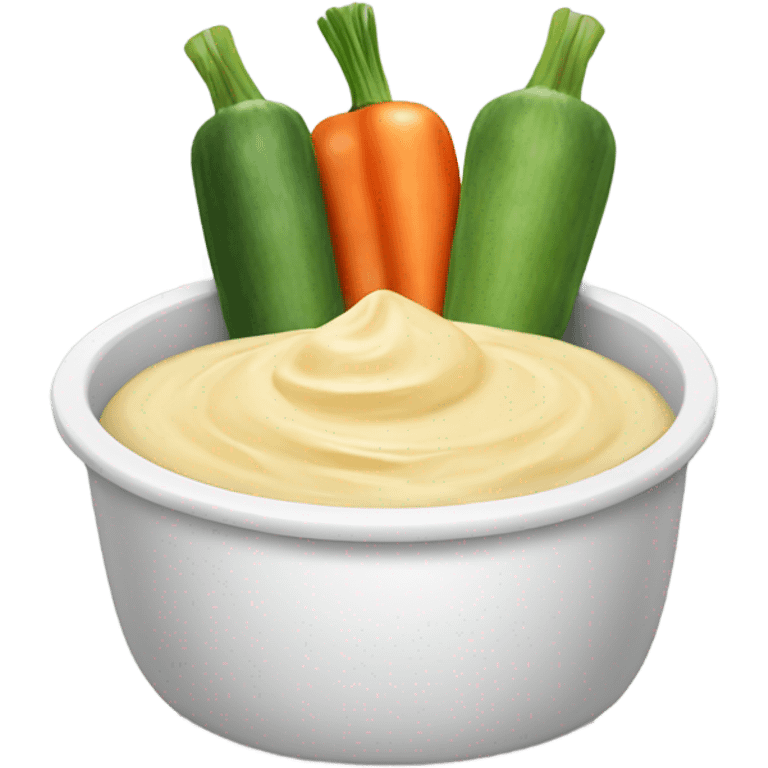 Veggies and dip emoji