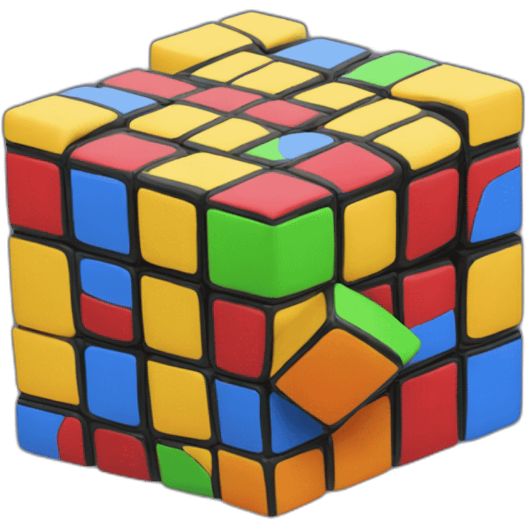 rubiks cube emoji