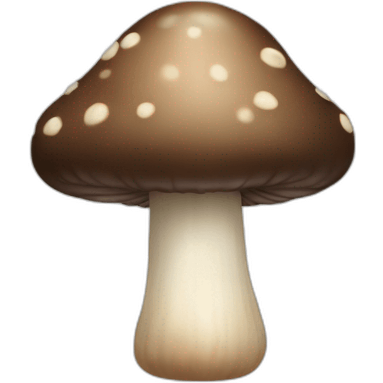 mushroom truffle emoji