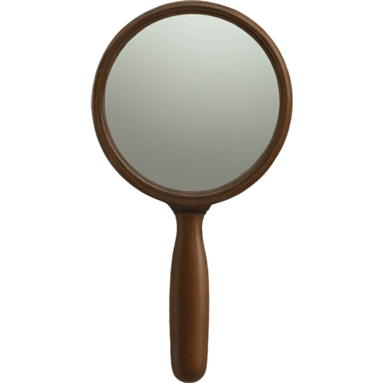 vintage hand held mirror emoji