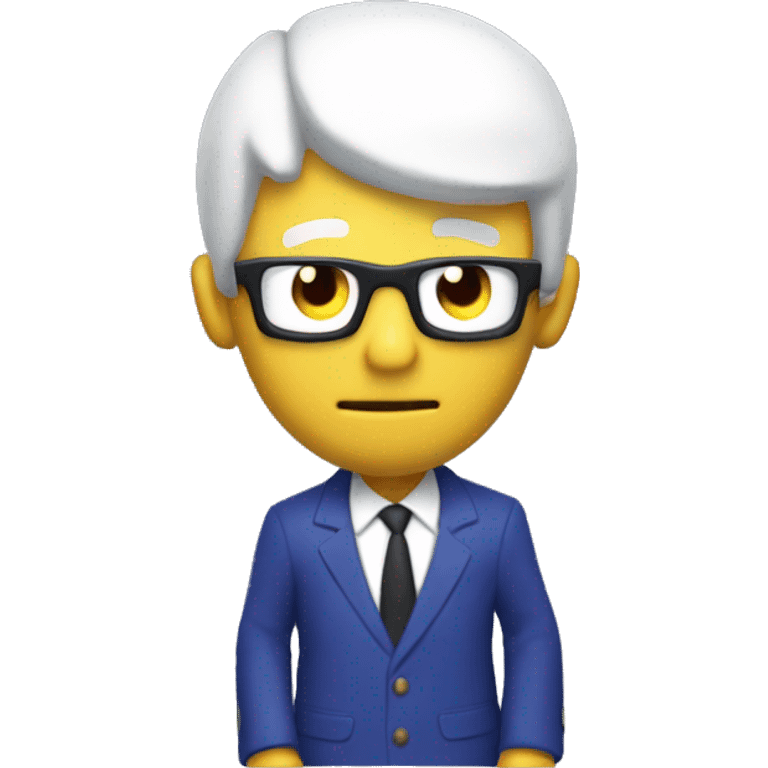 Mr puzzles from smg4 with his iconic TV head emoji