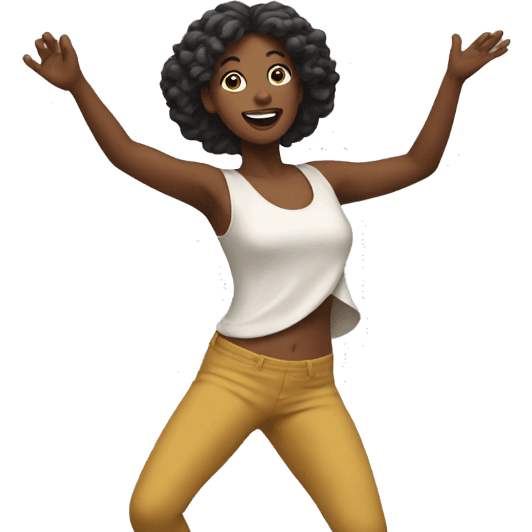 woman dancing emoji