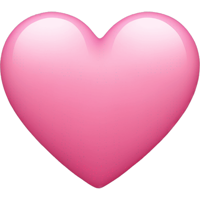 Pink heart emoji