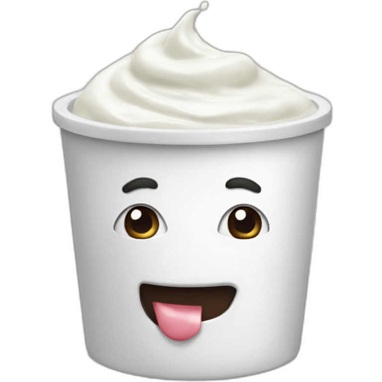 yoghurt emoji