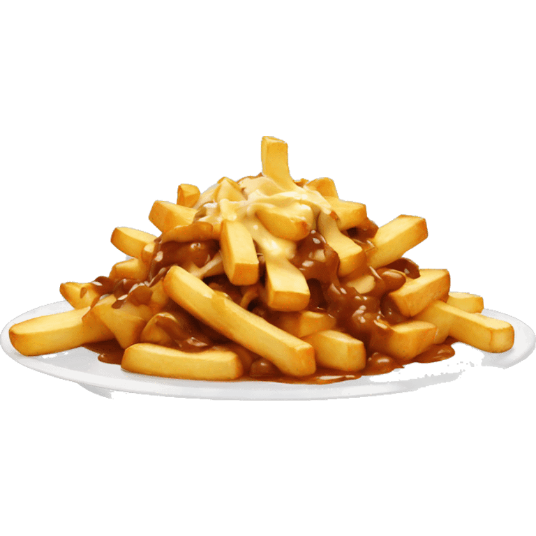 Poutine eat poutine emoji