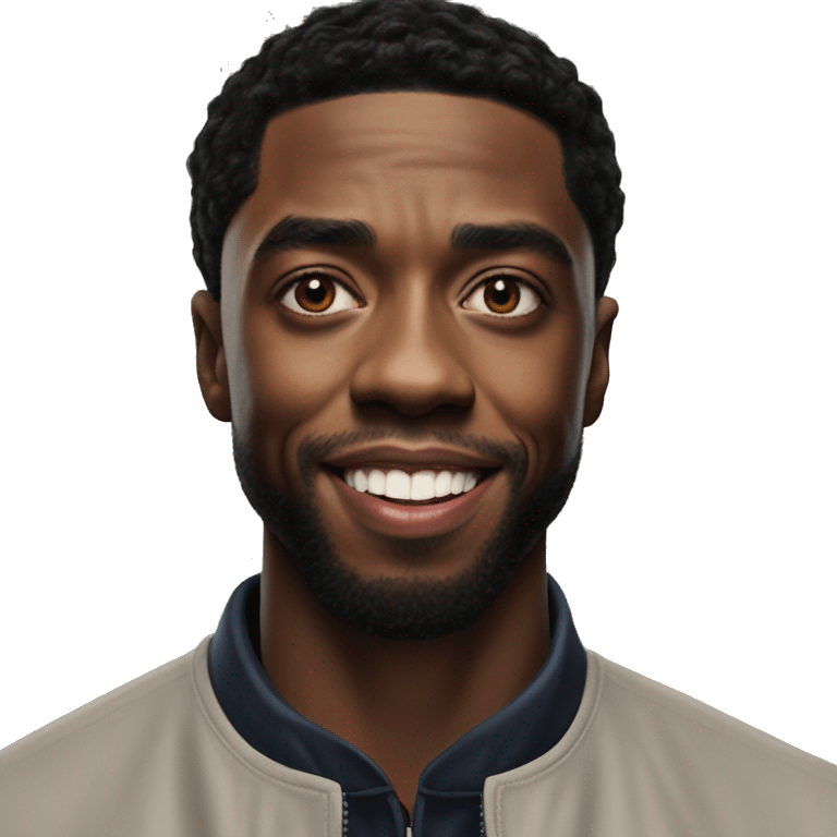 chadwick boseman in real life emoji