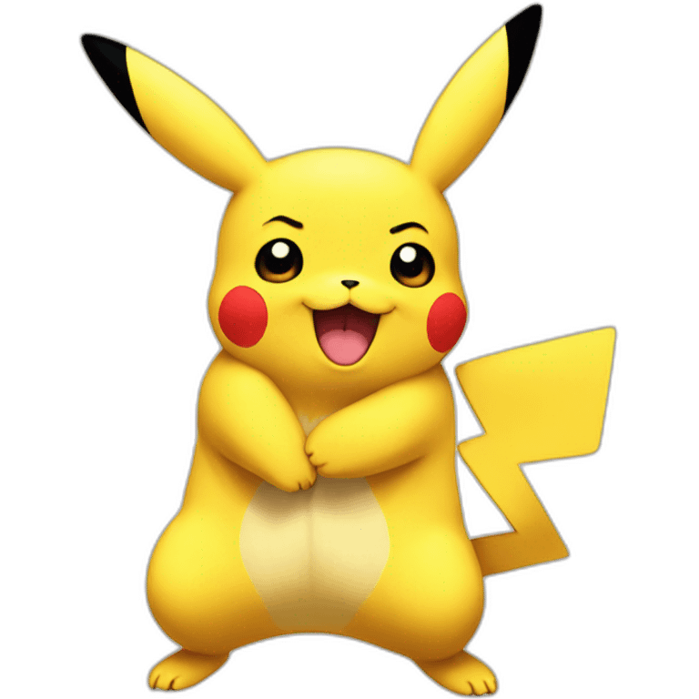 pikachu-hug emoji