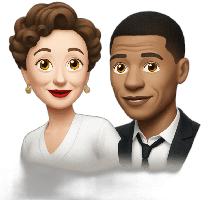 Mbappé et Édith Piaf emoji