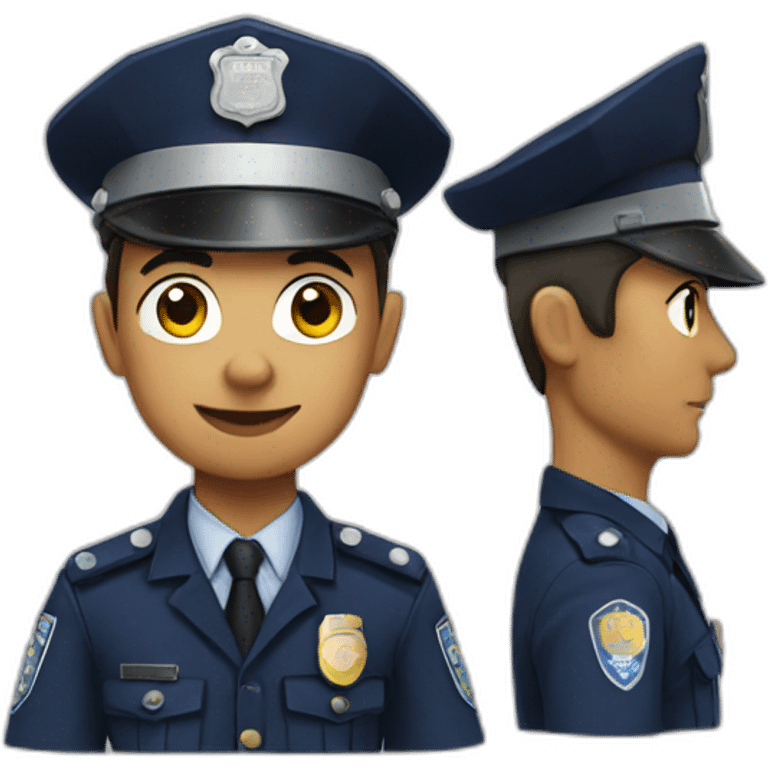 police nationale emoji