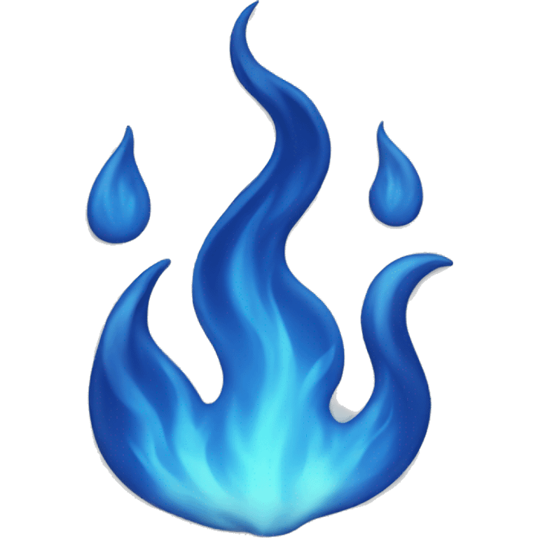 blue fire emoji