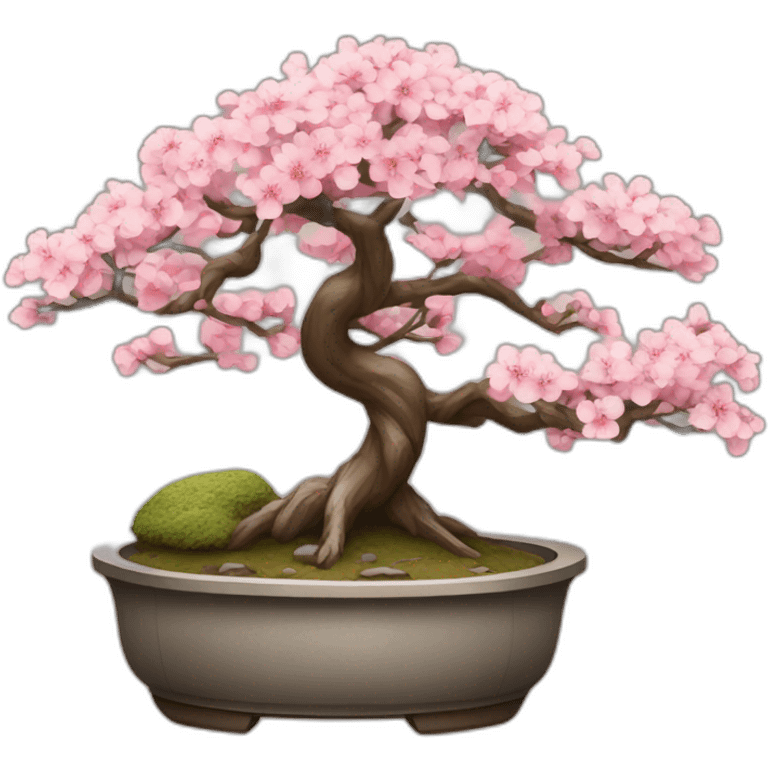 sakura blossom bonsai emoji emoji