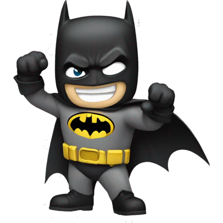 batman throwing a shaka emoji