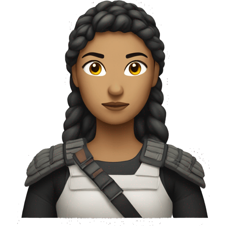 Woman fighter emoji