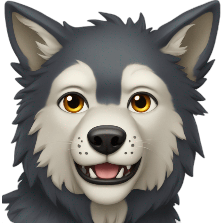 Loup garou emoji