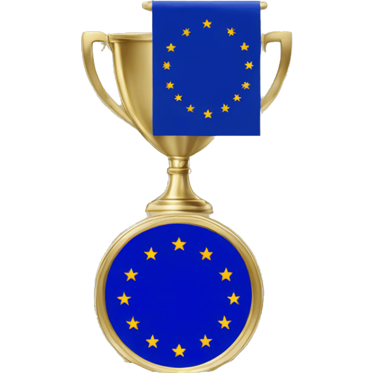 european-union-flag on trophee circle emoji