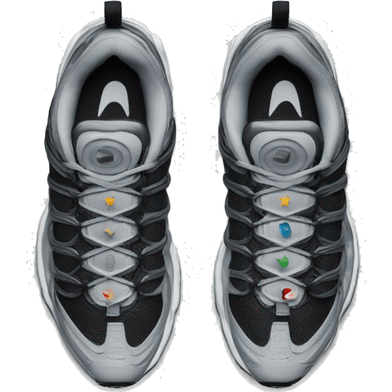 Nike tn color difuminado gris y negro  emoji