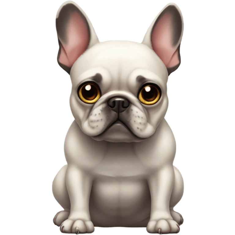 French bulldog emoji