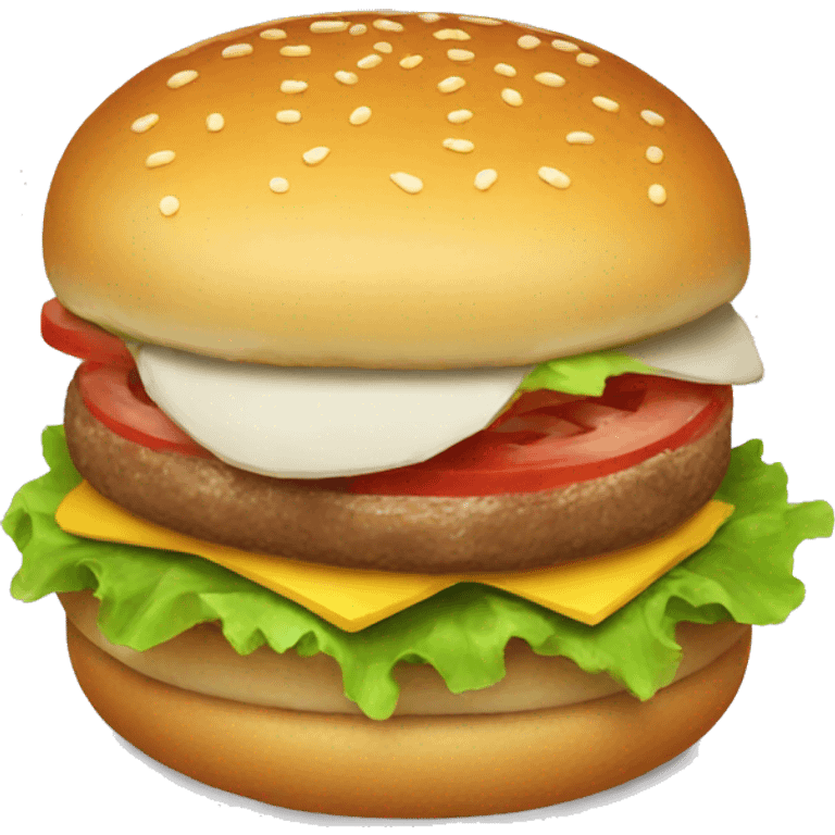 Hamburger, maison emoji