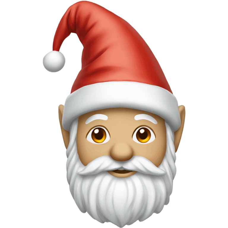 Christmas gnome emoji