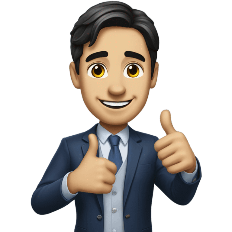 Simon Harris thumbs up emoji