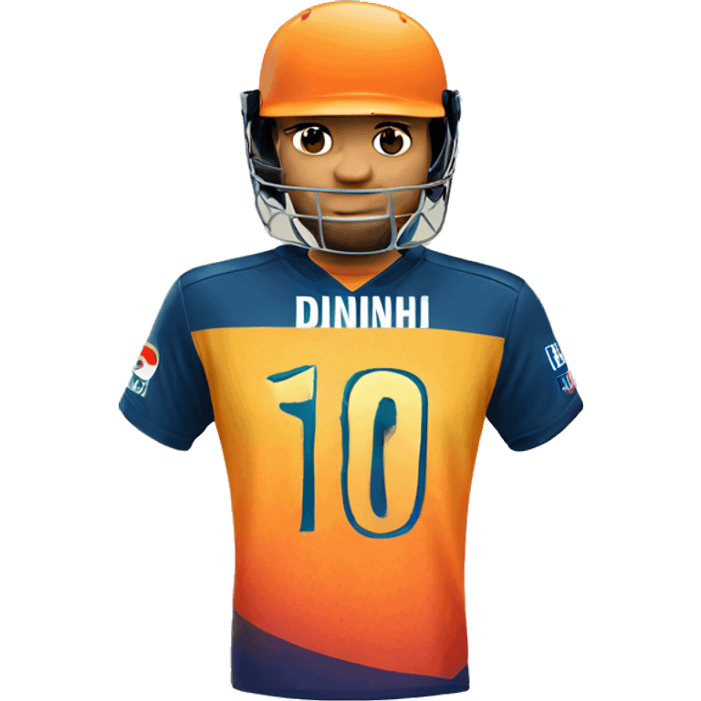 Ms dhoni jersey  emoji