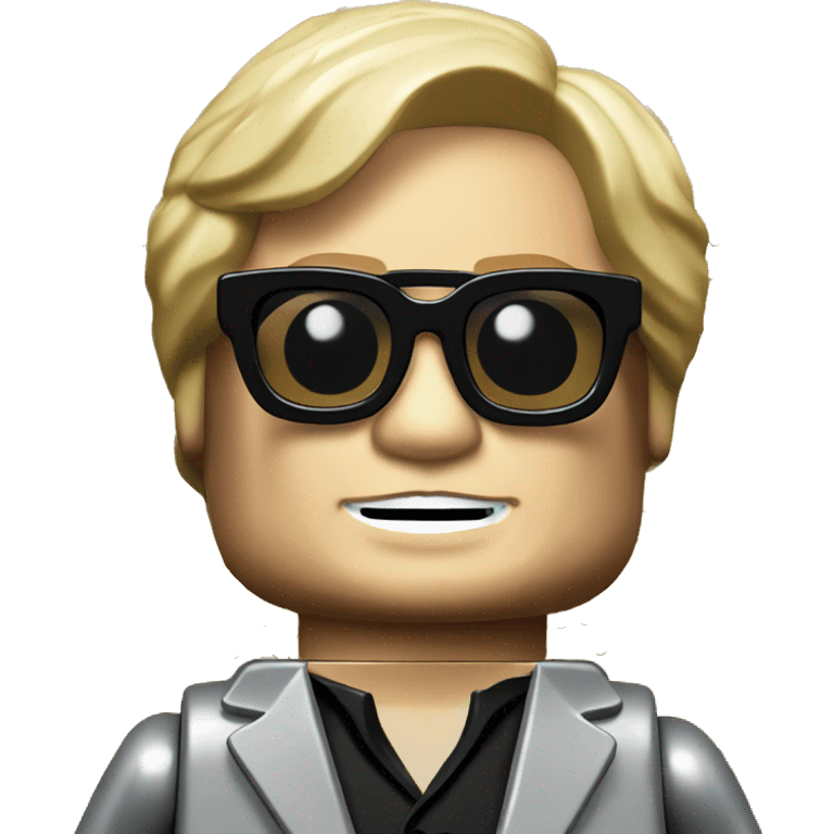 ELTON JOHN lego full body emoji