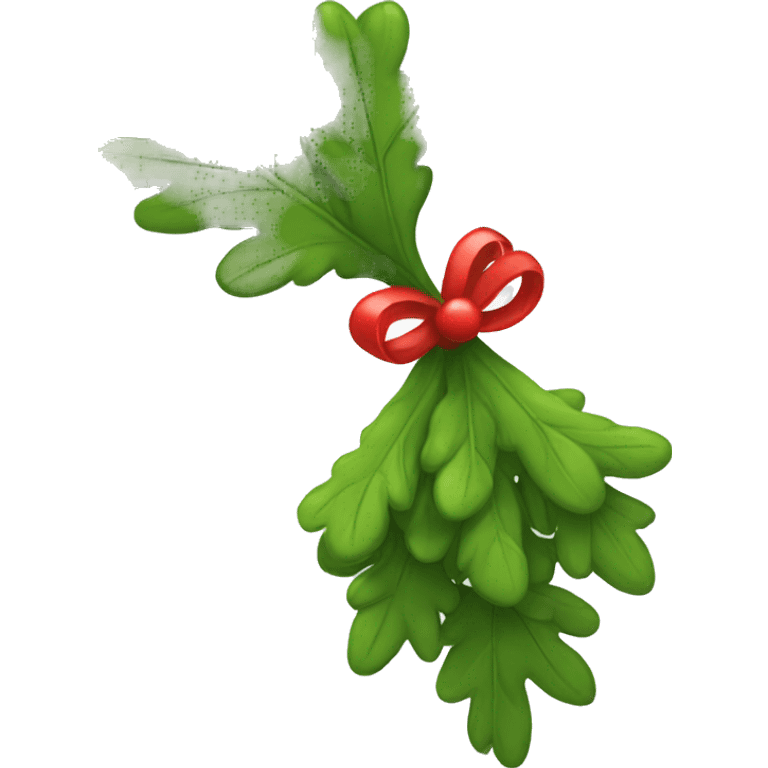 Mistletoe  emoji