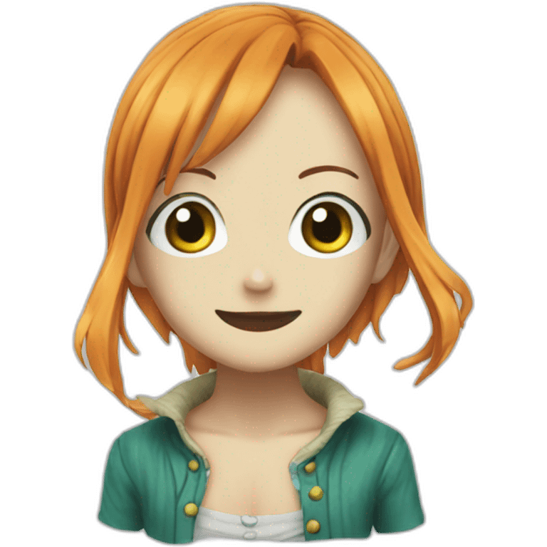 Nami from one piece emoji