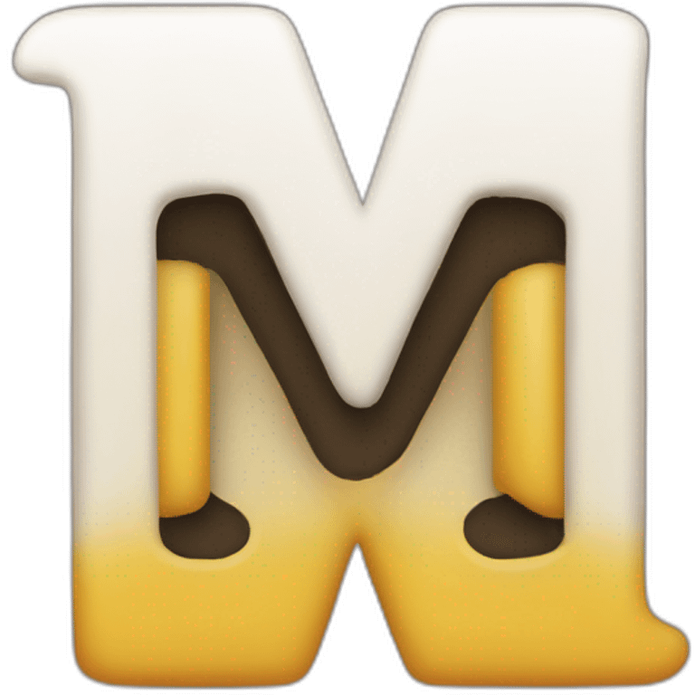 letter M bee emoji