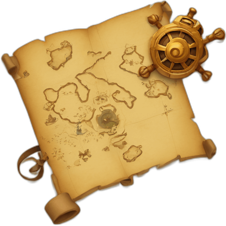 treasure planet map emoji