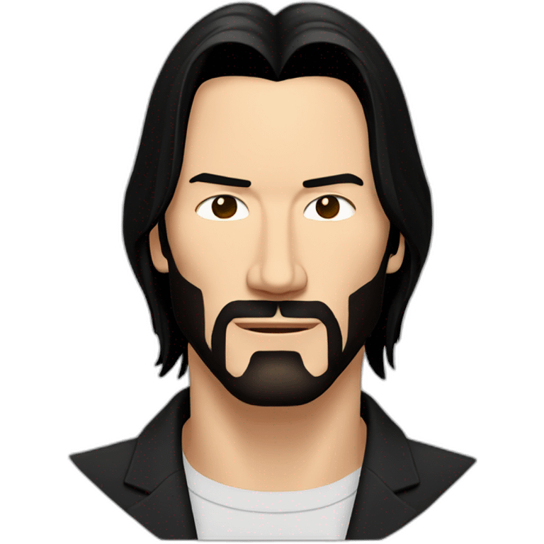 Keanu reeves face emoji