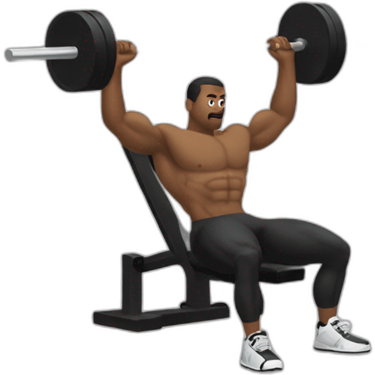 Bench press emoji