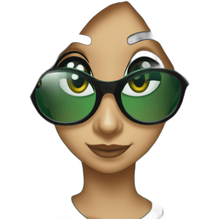 Mia Khalifa slytherin baseball tshirt emoji