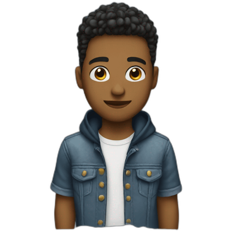 Cool boy emoji