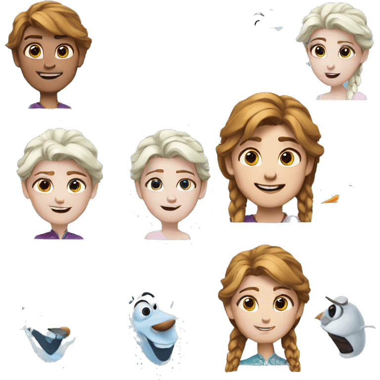 Frozen emoji