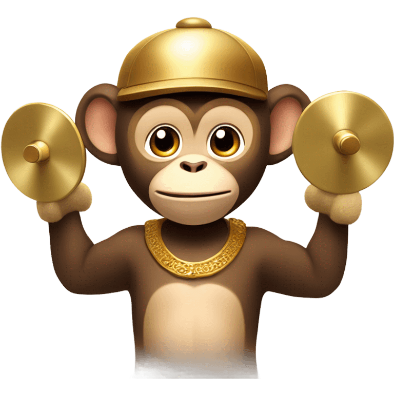 monkey cymbal  emoji