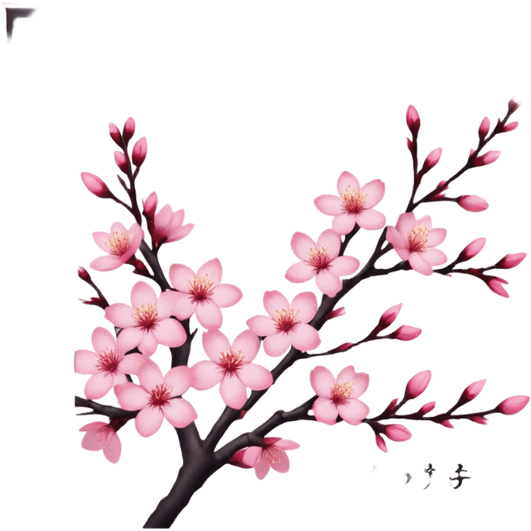 Cuma mubarek sakura text emoji