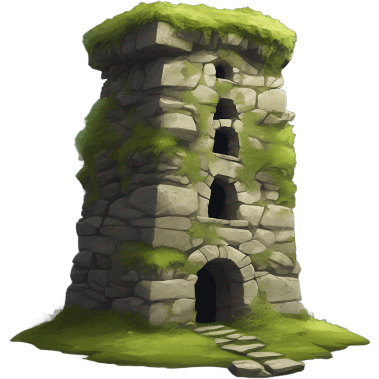 Old tower emoji