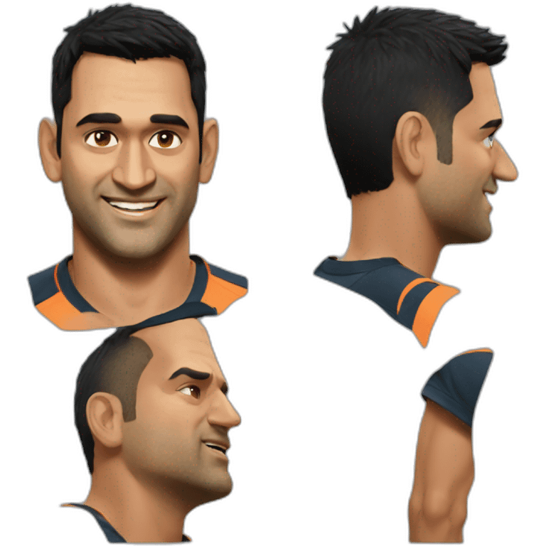 MS dhoni emoji