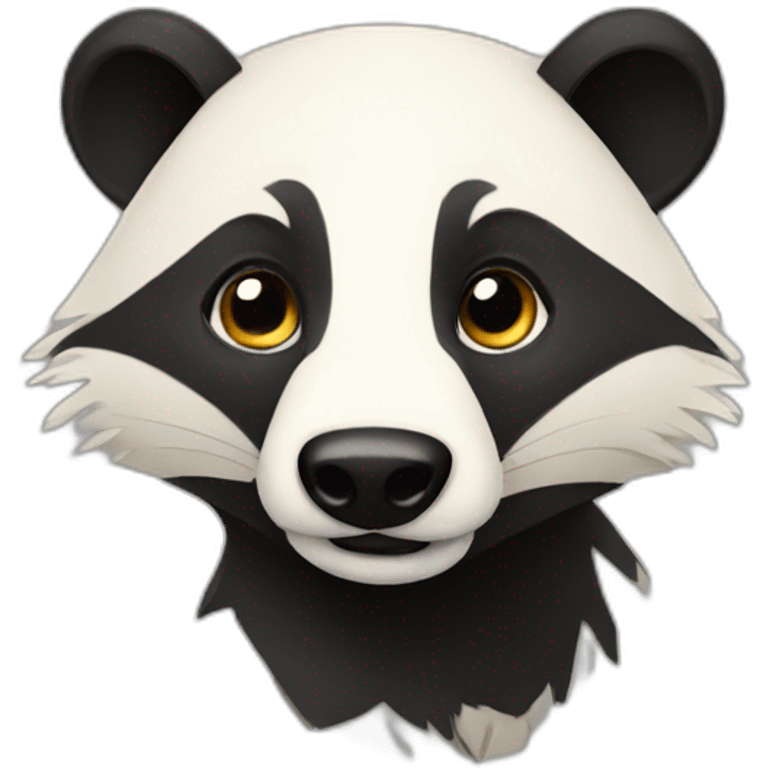 clever badger emoji