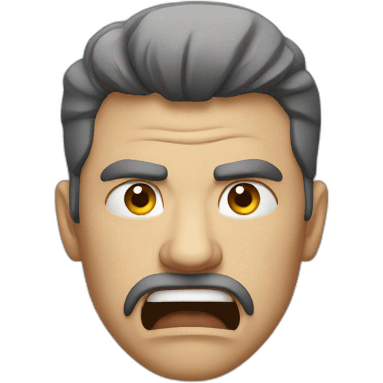 Man angry  emoji